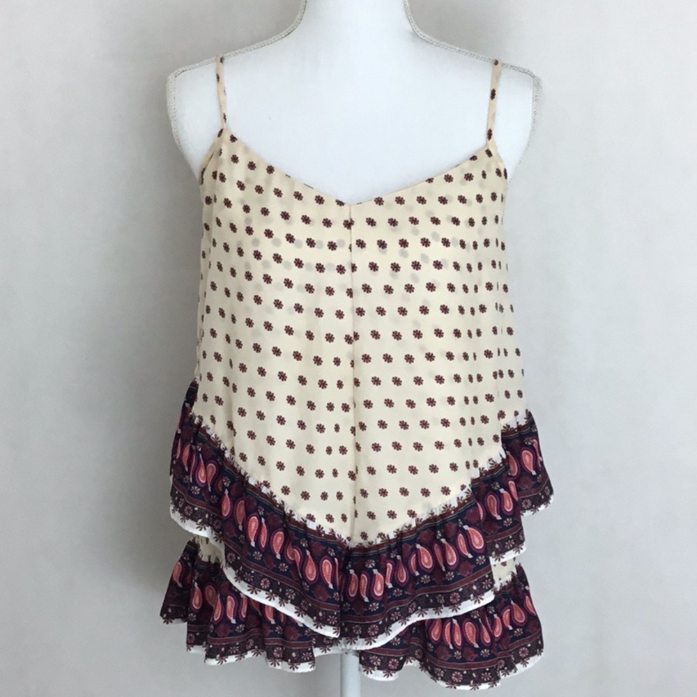 ANTHROPOLOGIE MAEVE  Two Tiered Camisole